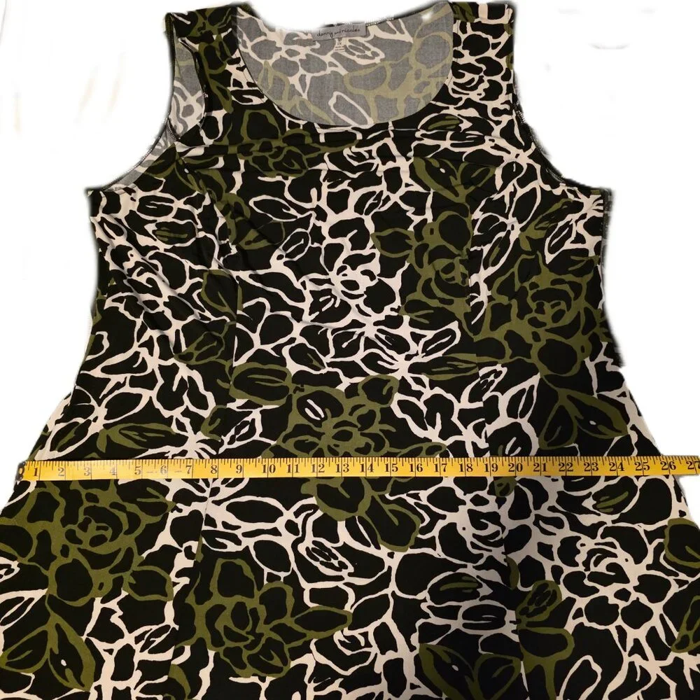 NWT DANNY AND NICOLE 2 Piece Women's Floral Midi Dress with Jacket Size 2X - Picture 12 of 16